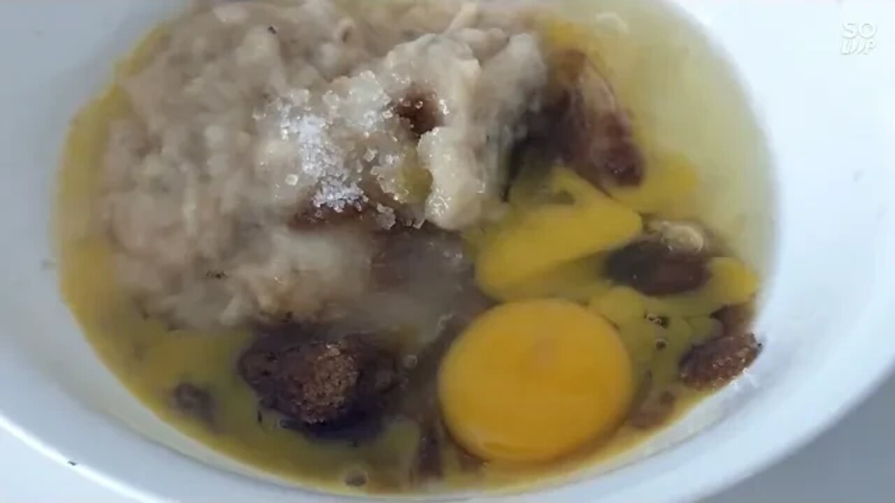 Kek Pisang Lembab Lembut