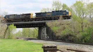 CSX K182 Coke Express Train from Lodi, Ohio April 23, 2021
