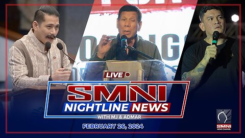 LIVE: SMNI Nightline News with Admar Vilando and Jade Calabroso | February 26, 2024
