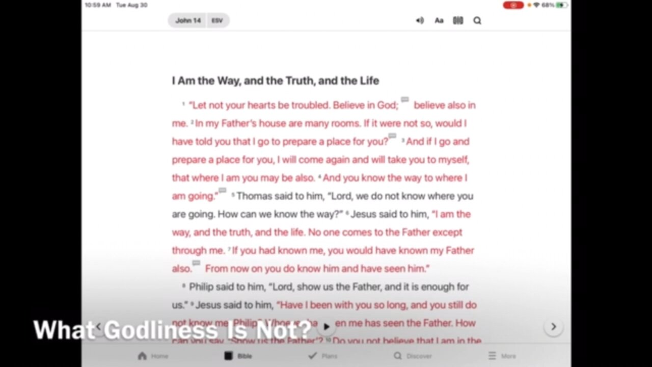 Godliness 2: What Godliness Is Not?