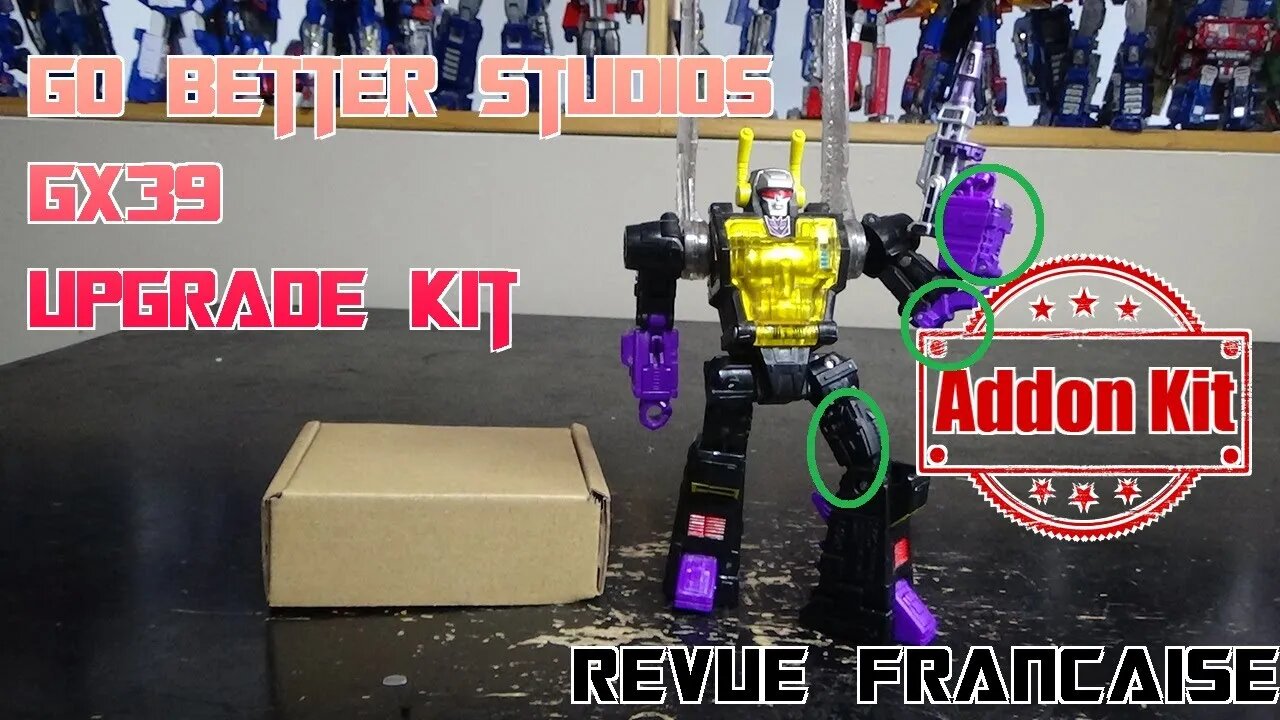 [Francais] Revue Video de Go Better Studios - GX39 - Upgrade Kit pour Kickback