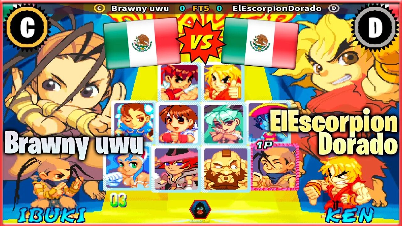 Super Gem Fighter Mini Mix (Brawny uwu Vs. ElEscorpionDorado) [Mexico Vs. Mexico]