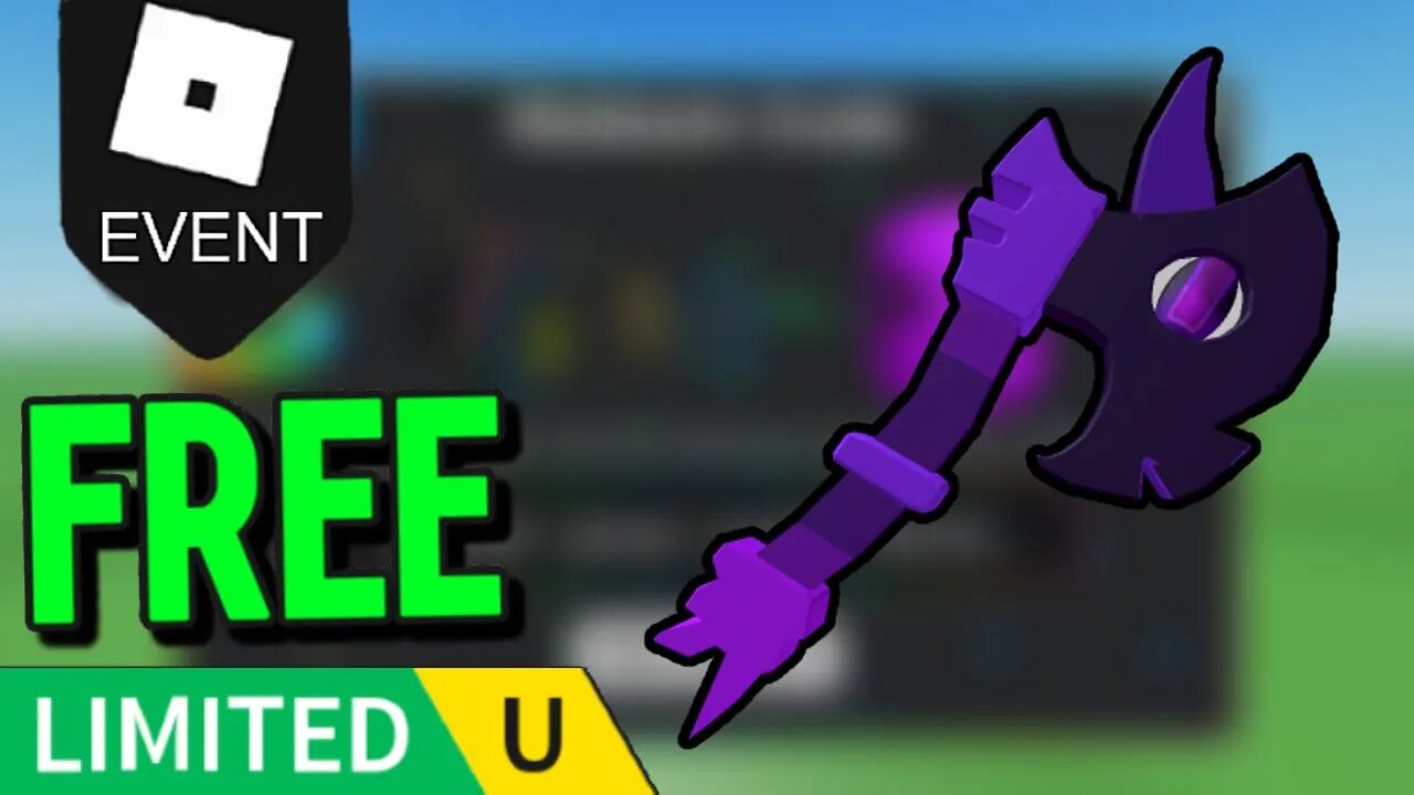 How To Get Axe of Corruption in UGC Limited Codes (ROBLOX FREE LIMITED UGC ITEMS)