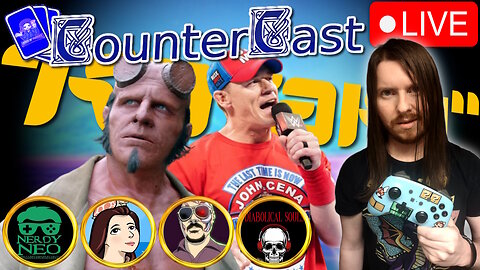 John Cena RETIRING | Kotaku SHUTTING DOWN | Hellboy Trailer Reaction - CounterCast #57
