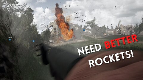 Bazooka Man Assaults WW2 Village