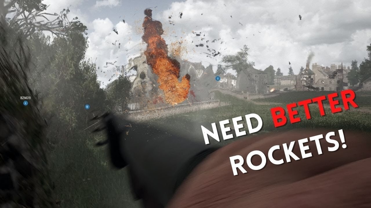 Bazooka Man Assaults WW2 Village