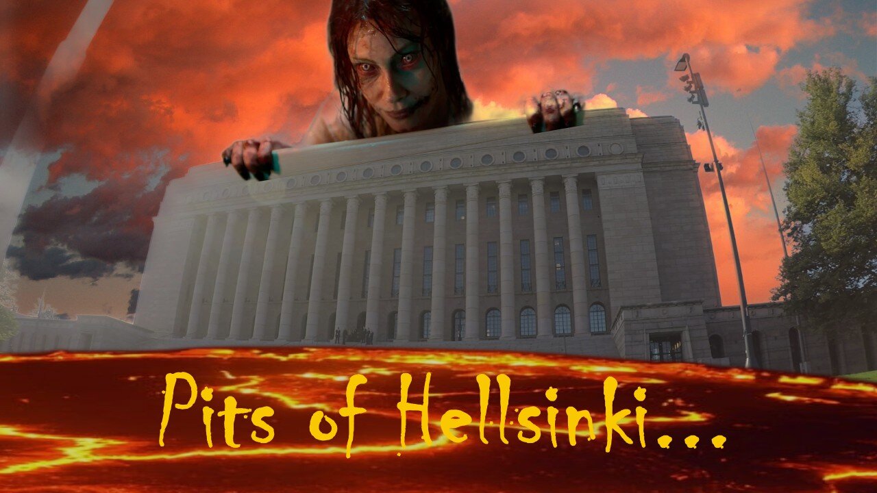 The Most Evil place in Finland and Halloween Hellsinki Mall tour of the Evil Dead