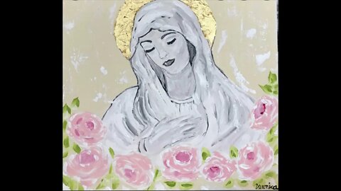 DIVINE MOTHER (MARY), SACRED ROSE