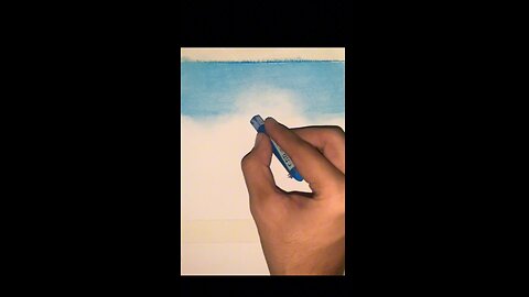 EASY OIL PASTEL DRAWING - BEAUTIFUL SCENERY - FOR BIGENNERS