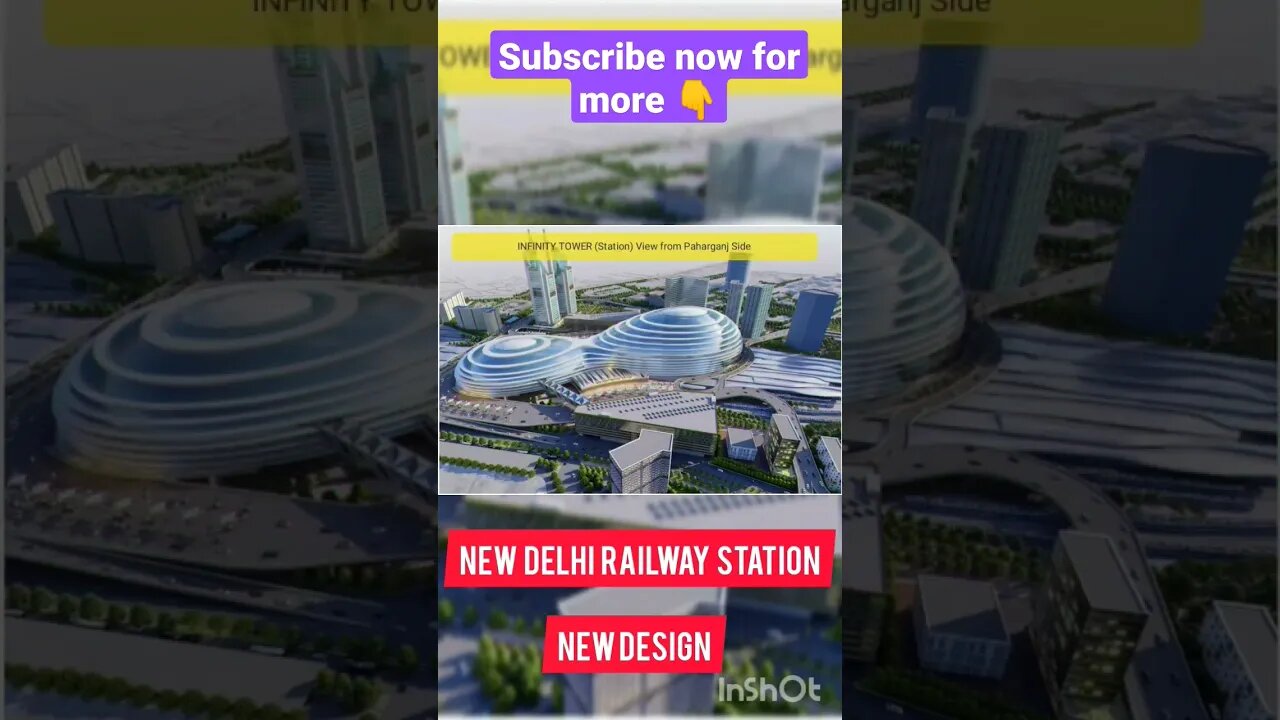 New Delhi Railway Station New Design #NDLS #NewDelhiRailwayStationnewdesign #indianrailway #newdelhi