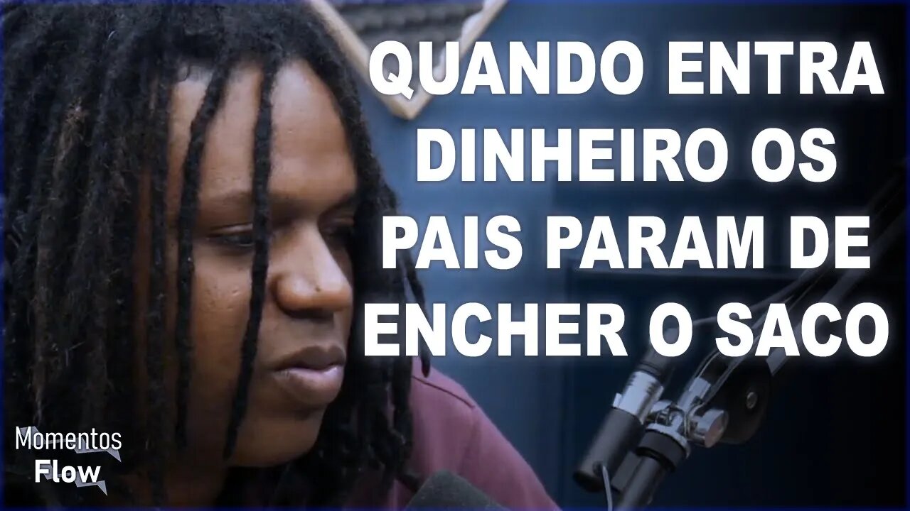 O QUE PENSA A MÃE DE KLYN SOBRE SUAS MÚSICAS? | MOMENTOS FLOW