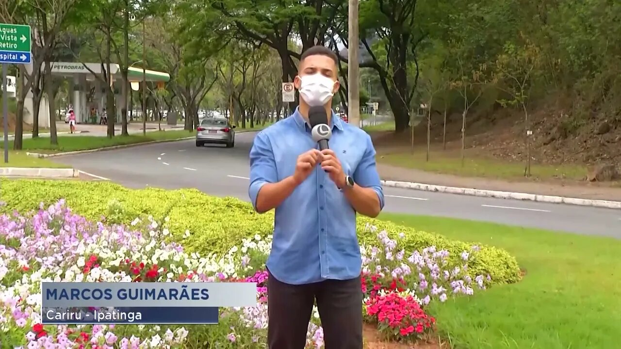 Flagrantes! Canteiros e jardins de Ipatinga alvos de furto