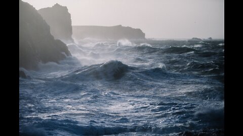 Ocean Waves Sounds for Deep Sleep (Black Screen) 12 hours