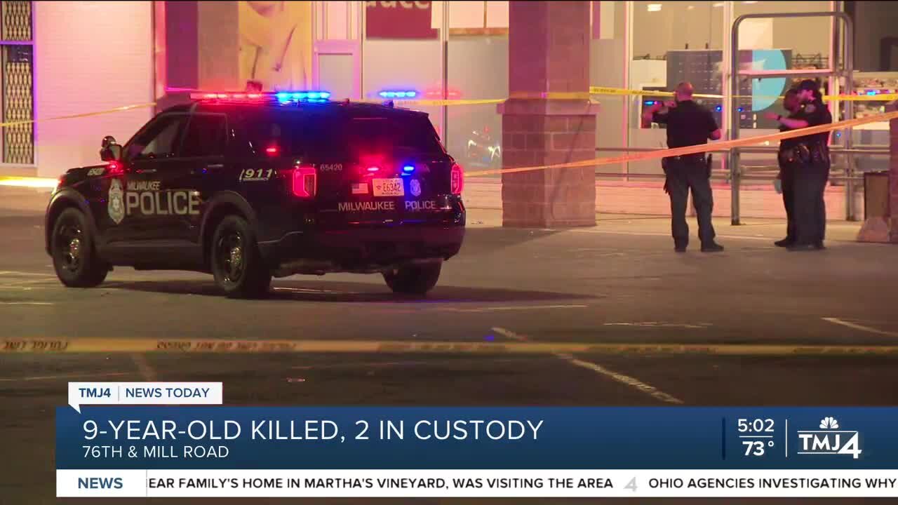 9-year-old boy shot and killed near 76th and Mill, man and teen in custody