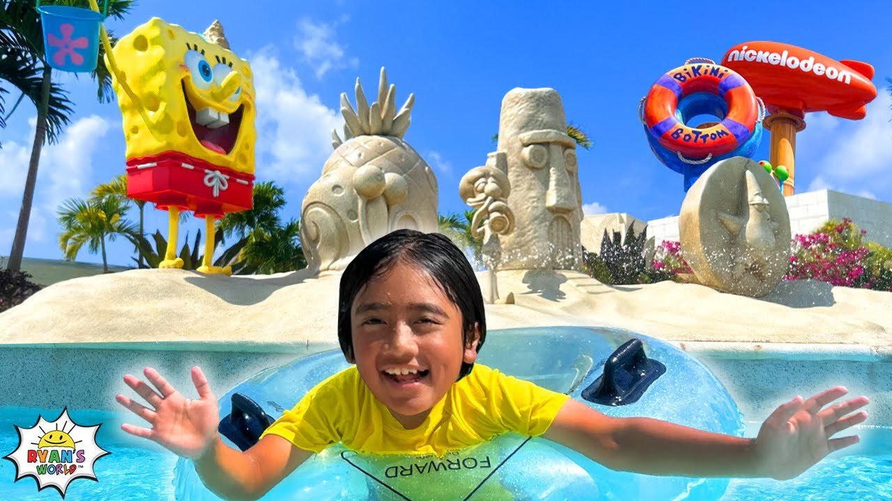 Hotel accommodations provided for free by Nickelodeon Hotel Resort Water Slide for Kids