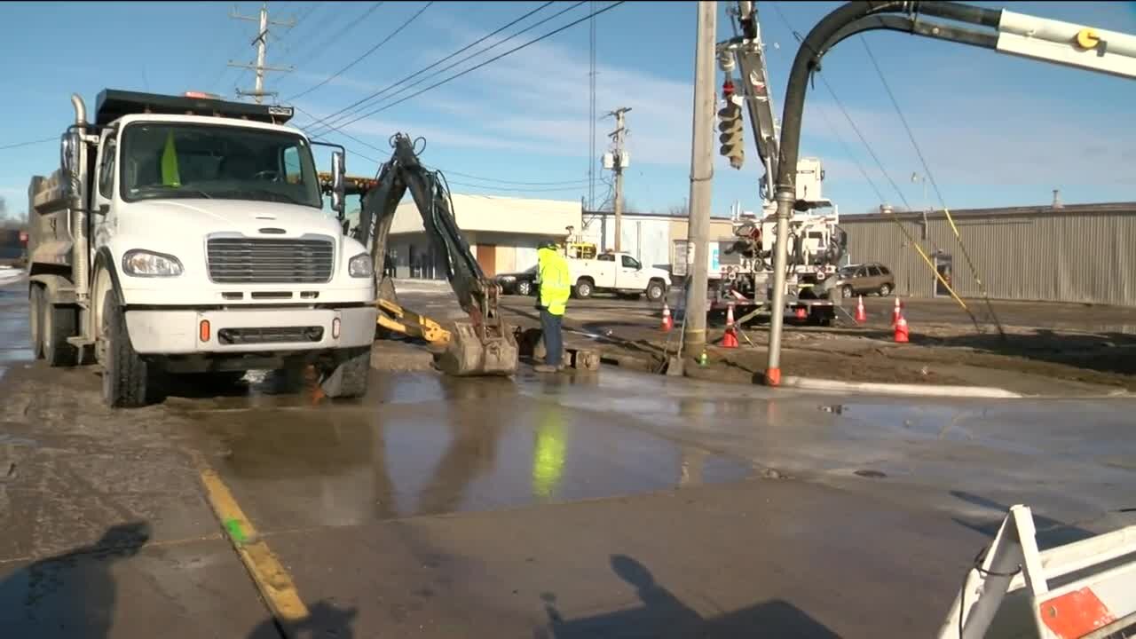 Waukesha water main break: 1 million gallons of water spilled from broken pipe