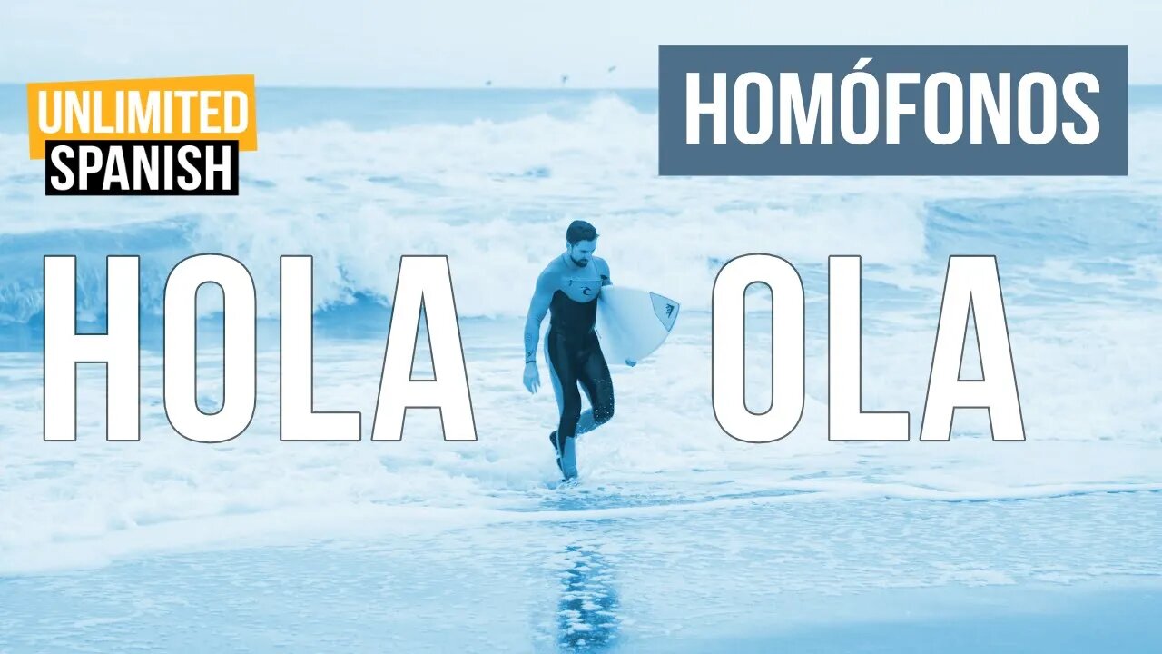 341 Homófonos - Palabras que suenan igual