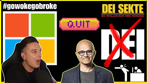 Microsoft Kündigt DEI Aktivisten (Endlich Das Ende Von Woke Aktivismus?) #smashjt #dei #microsoft