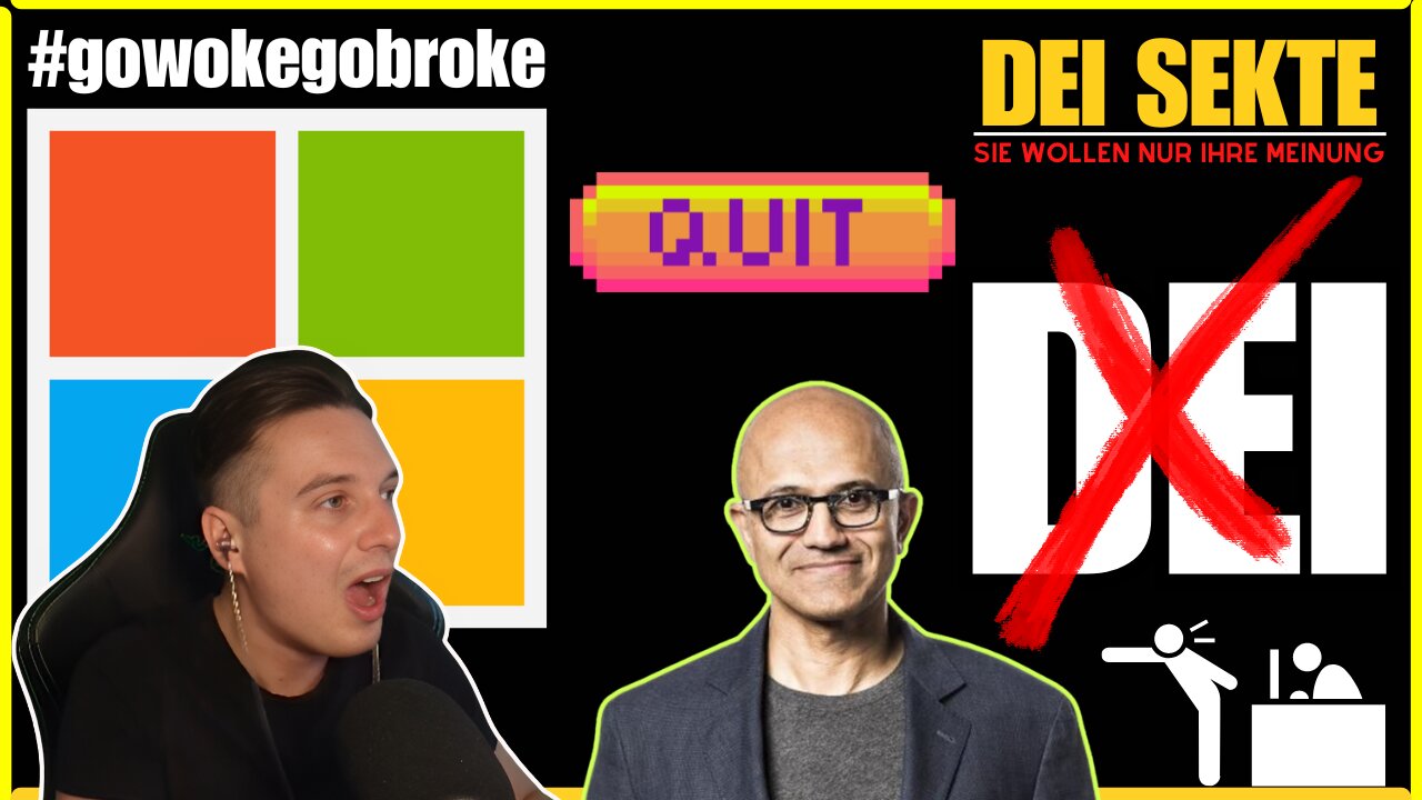 Microsoft Kündigt DEI Aktivisten (Endlich Das Ende Von Woke Aktivismus?) #smashjt #dei #microsoft