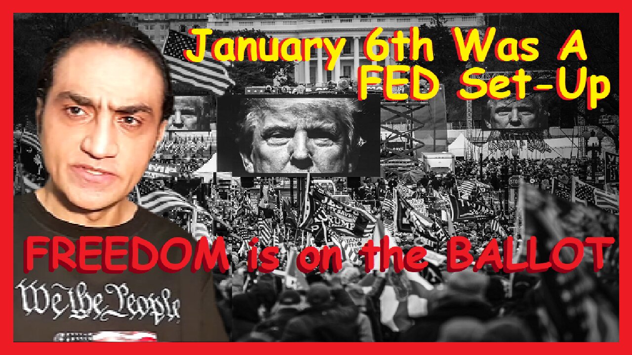 (FREEDOM is on the BALLOT) Joe Rogan Explains How January 6th Was A FED Set-Up!! (Trump 2024)