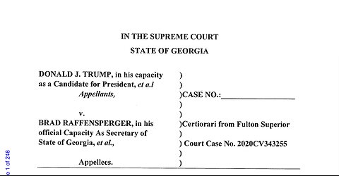 Trump Lies About Filing Lawsuits for Voter Fraud