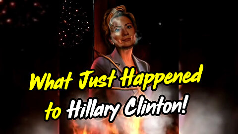 Urgent! What Just Happened to Hillary Clinton!