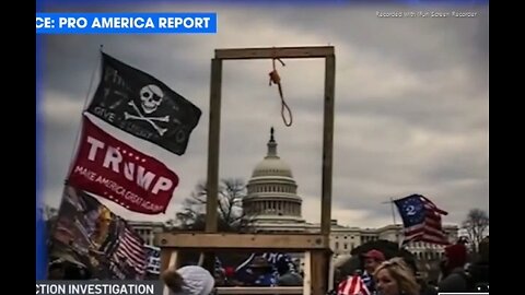 WHO BROUGHT THE GALLOWS ON JAN 6? FBI? DOJ? WHO IS "MR. COFFEE?" NEW REPORT - 10 mins.