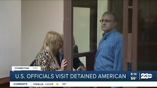 U.S officials visit detained American