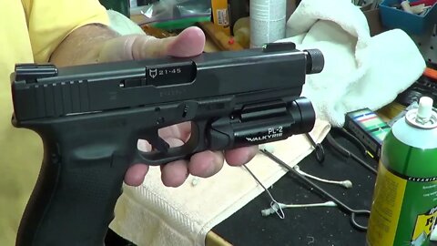 Changing Glock Barrel To A Threaded Barrel For A Can - Glock 21 Lone Wolf Threaded Barrel