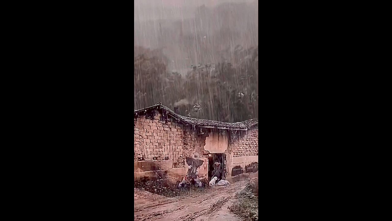 Rain sounds for sleeping, heavy rain and thunderstorms sounds