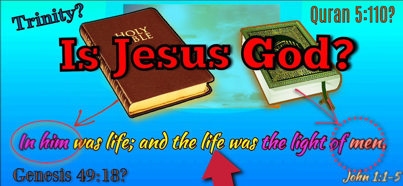 Is JESUS the SON of GOD? (Isa or Christ?) (Christian or Muslim?) (Prophet or Prophecy?) Trinity?