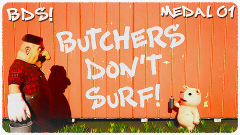 Medal 01 | Butchers Don't Surf! - Best Indie Game