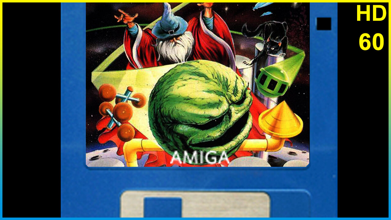 Wizball. (Amiga). 2 player CO-OP. Complete Playthrough Commentary.