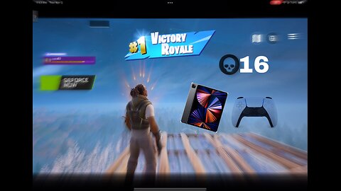 16 kill solo win( Fortnite mobile with controller🎮/1080p 120 FPS/ iPad Pro 2021 FULL GAMEPLAY)