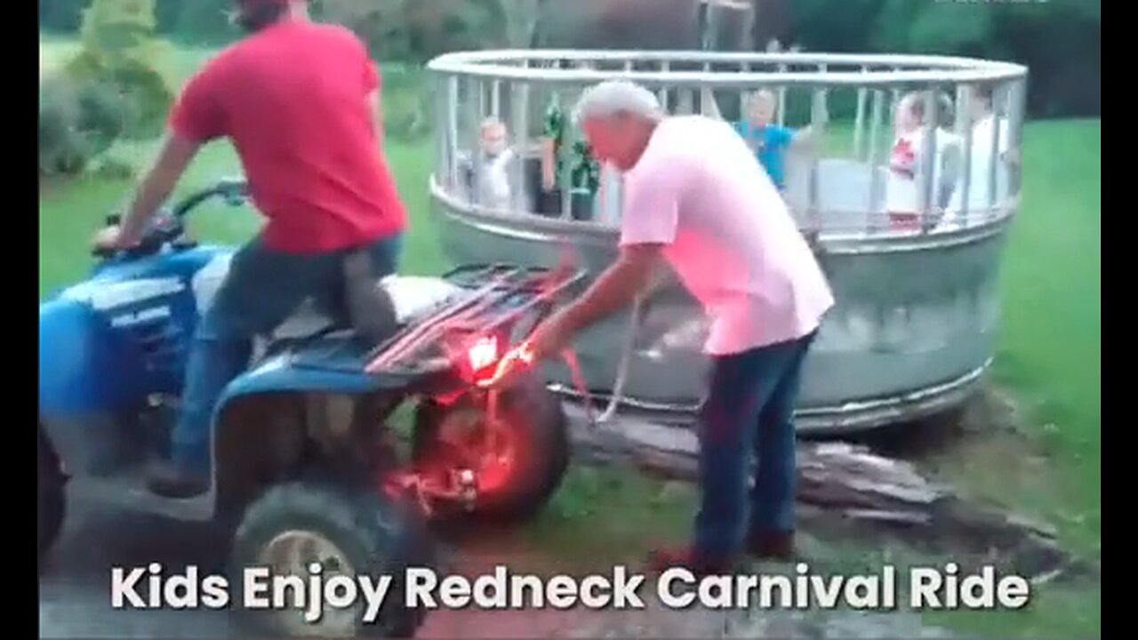 Kids Enjoy Redneck Carnival Ride - HaloRock