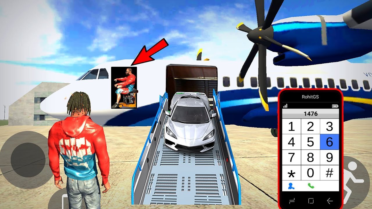 AEROPLANE SECRET DOOR CHEAT CODE indian Bikes Driving 3D Best Android IOS Gameplay