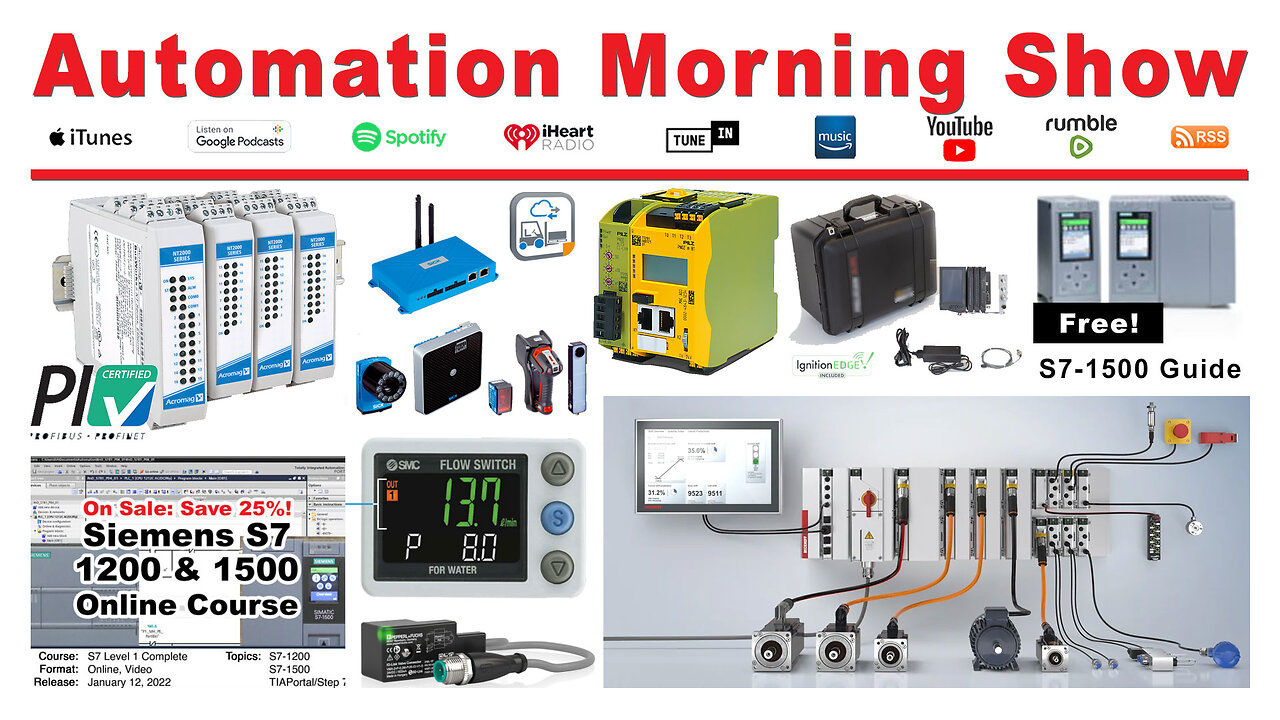 November 13 News: Siemens, E+H, Schneider, Beckhoff, Sick, Omron, Pepperl+Fuchs, Opto22 and more