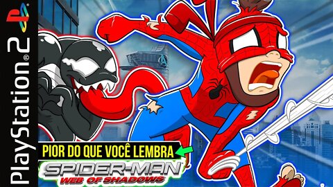 HOMEM ARANHA PÉSSIMO no Playstation 2 - SPIDER-MAN Web of Shadows