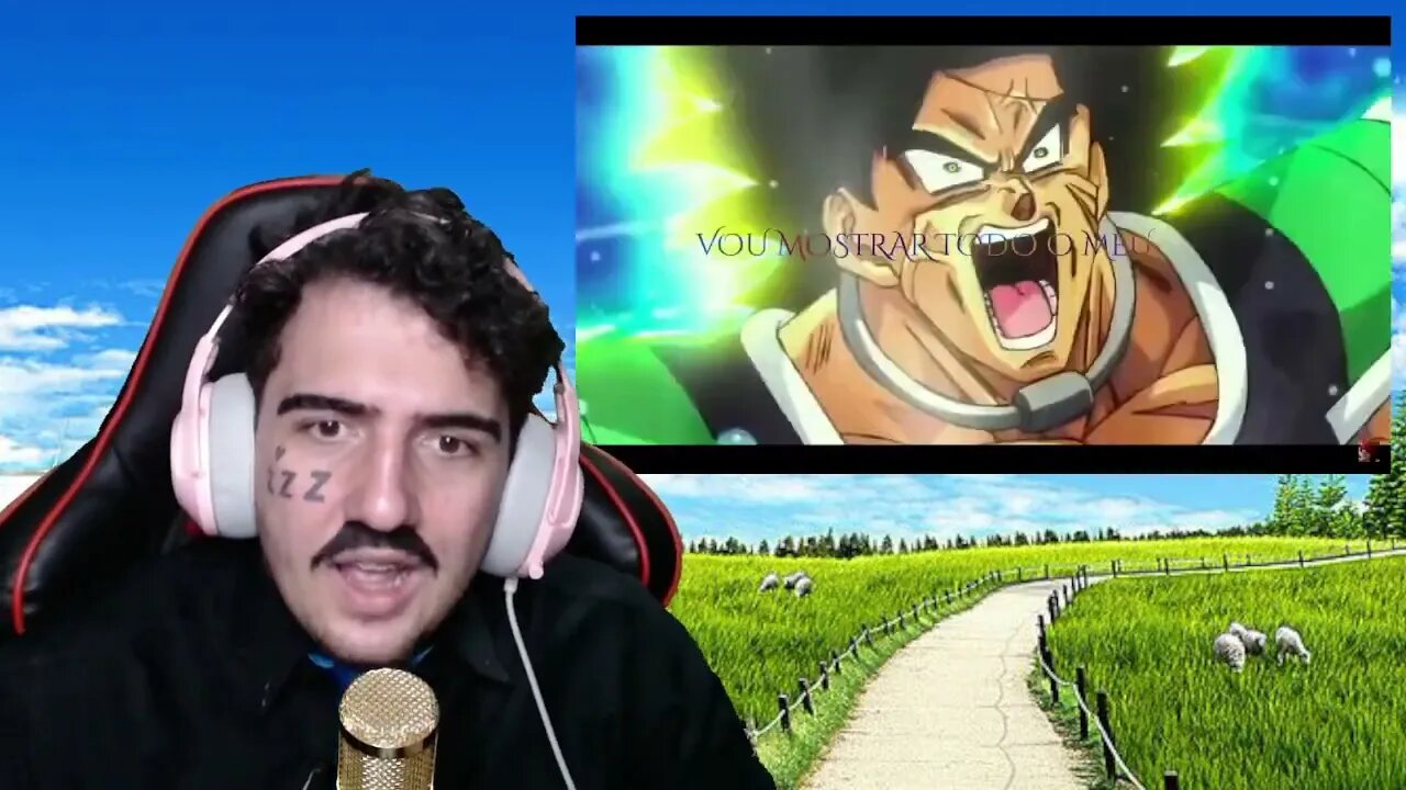 PASTOR REACT Monstro Divino | Broly (Dragon Ball Super) | YuzoDeen