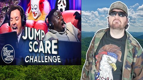 Jump Scare Challenge with Daniel Kaluuya - The Tonight Show Starring Jimmy Fallon - Reaction! (BBT)