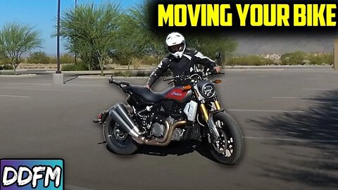 UK Module 1 Motorcycle Test Tips / Stands & Manual Handling