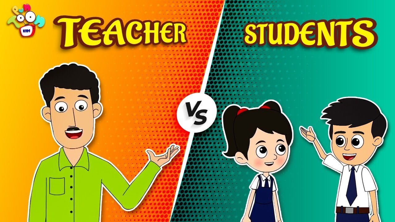 Teacher vs student || Types of teachers || Animated stories