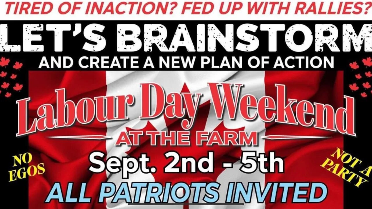 Where is the farm? It is time to brainstorm, Patriots unite to discuss options.