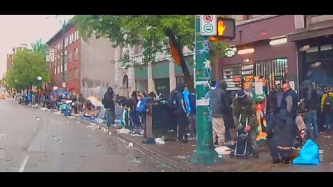 Vancouver Streets, What Is Happening Today, Skid Row, May 15 2022