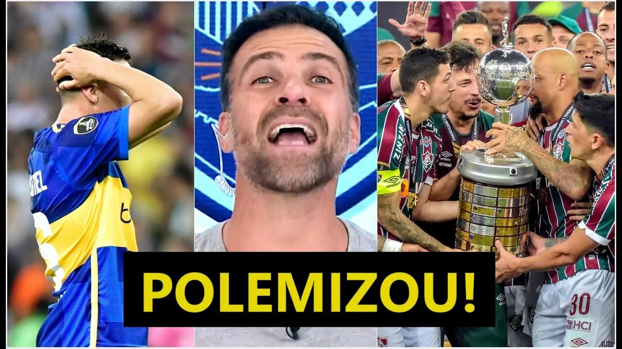 "EU SEI QUE VAI DAR POLÊMICA, mas..." Pilhado DISPARA após Fluminense ser CAMPEÃO contra o Boca!