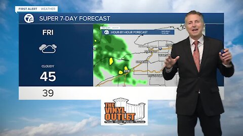 7 First Alert Forecat Noon Update, Thursday, December 9