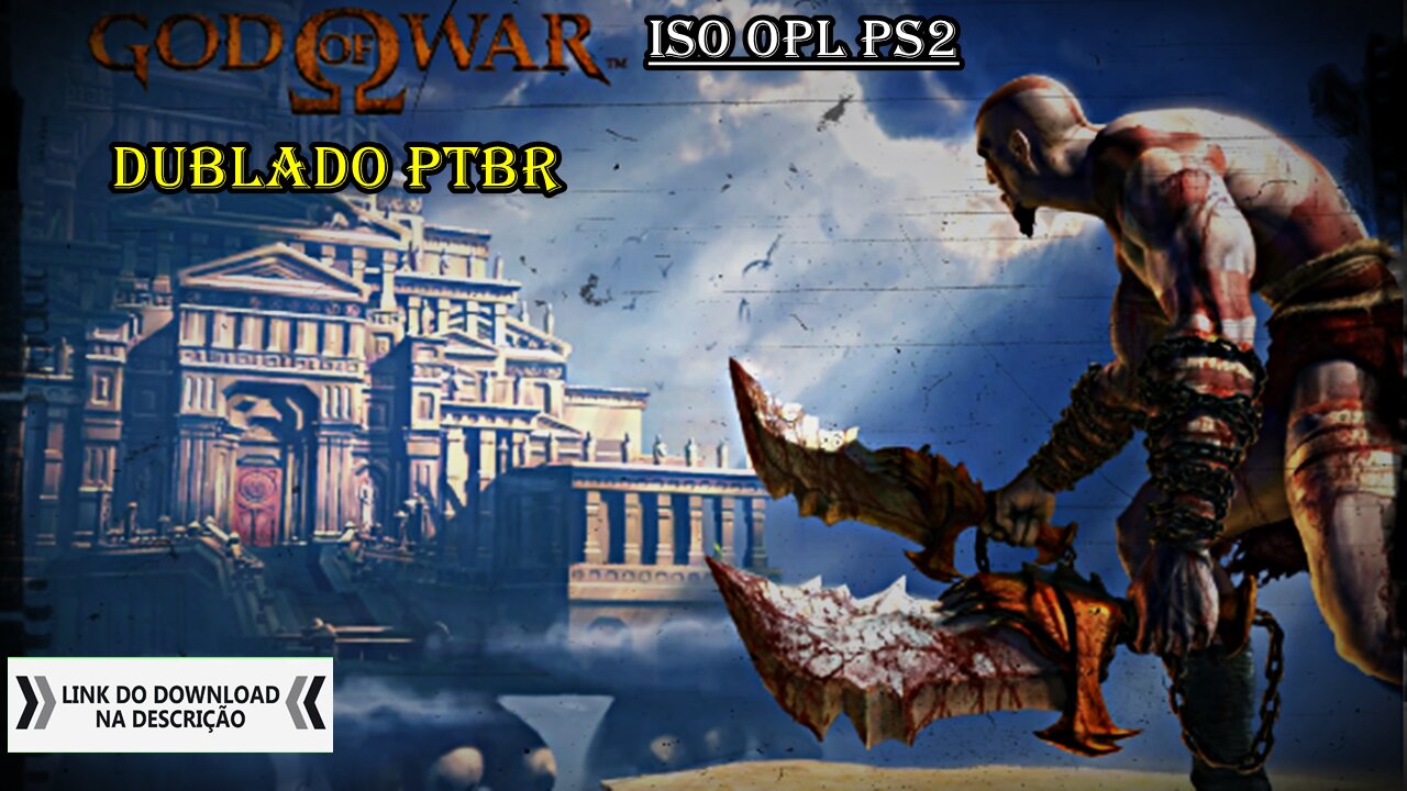 GOD OF WAR DUBLADO PTBR ISO OPL PS2