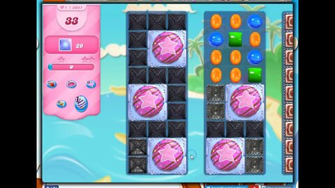 Candy Crush Level 3081 Talkthrough, 33 Moves 0 Boosters