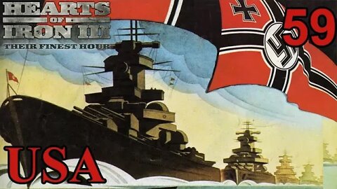 Battling the Kriegsmarine U.S.A. 59 - Black ICE 11.2 - Hearts of Iron 3 -