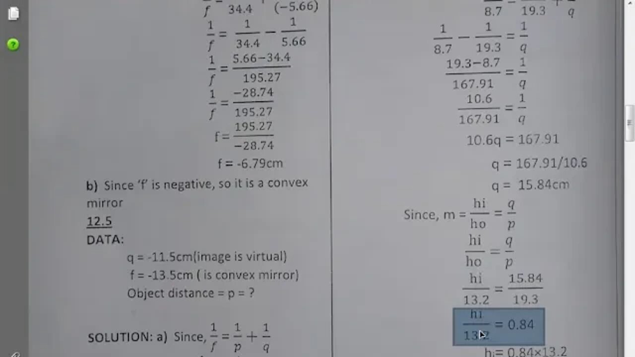 10th PHYSICS CH#12 Num 12 5 to 12 8